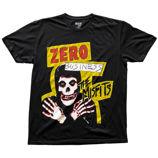 MISFITS - ZERO BUSINESS - JUMBO PRINT - S/S TEE