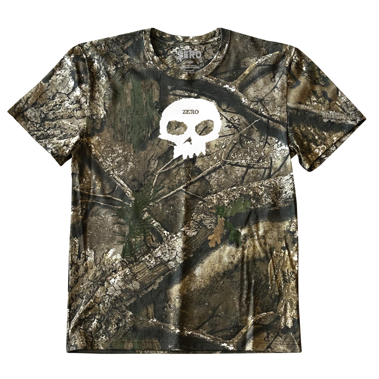 ZERO X REALTREE - SINGLE SKULL S/S