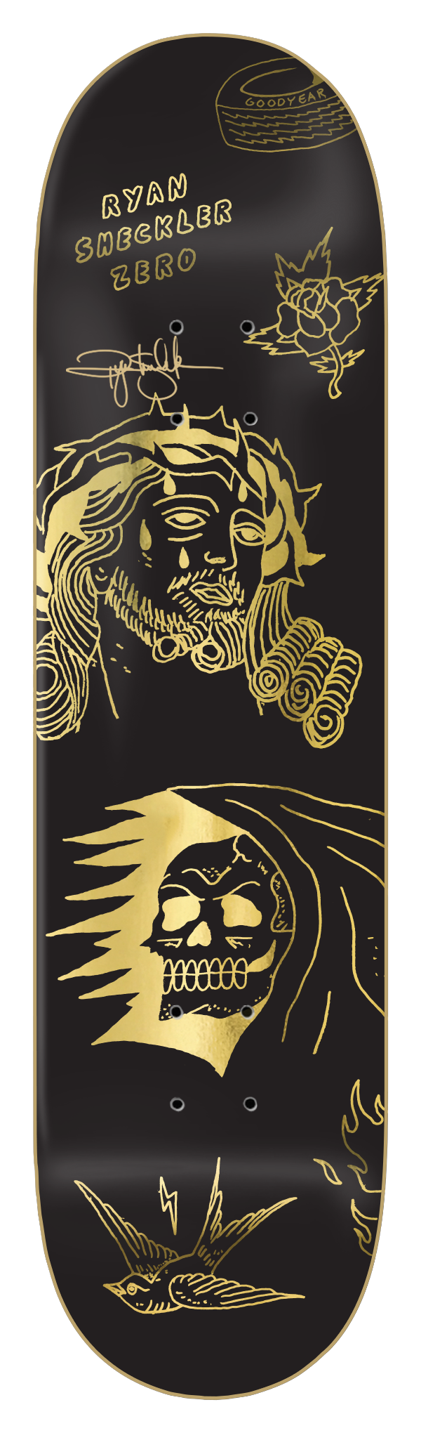 SHECKLER - SUFFER - GOLD FOIL