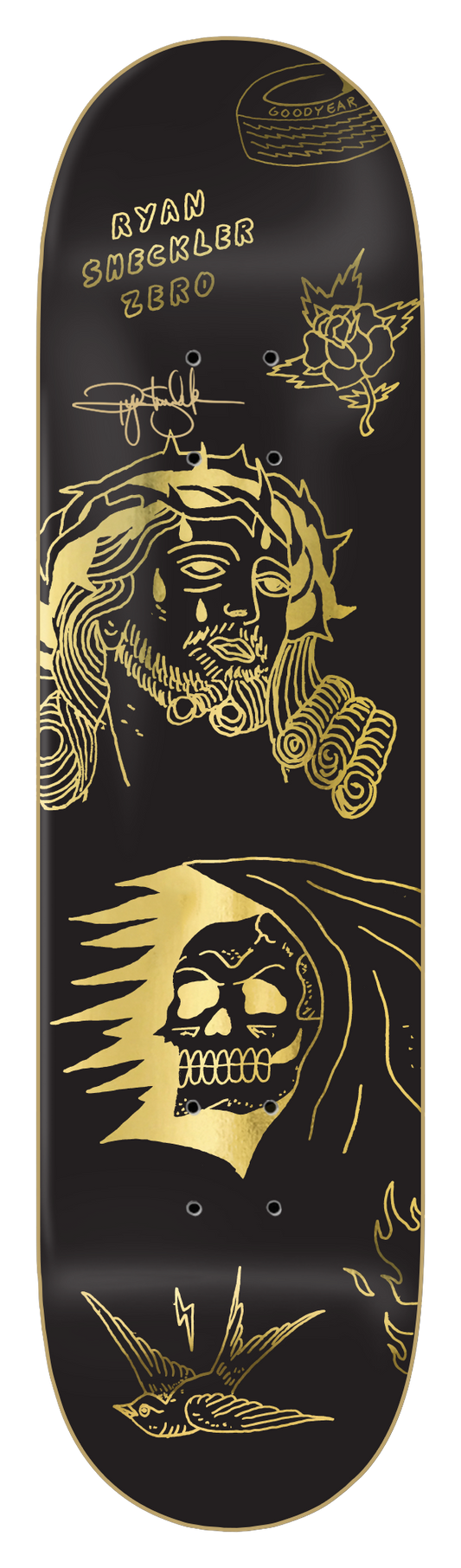 SHECKLER - SUFFER - GOLD FOIL