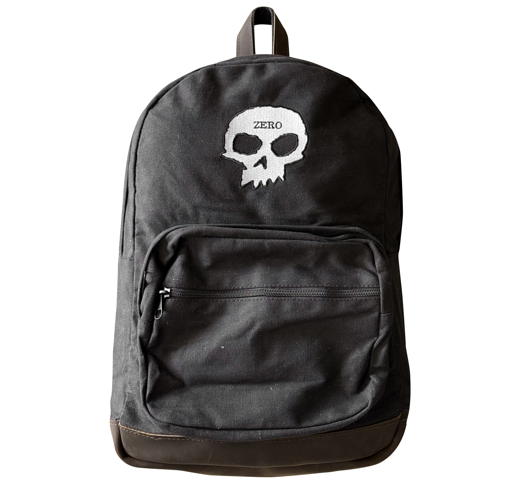 SINGLE SKULL - CANVAS BACKPACK – Zero Skateboards