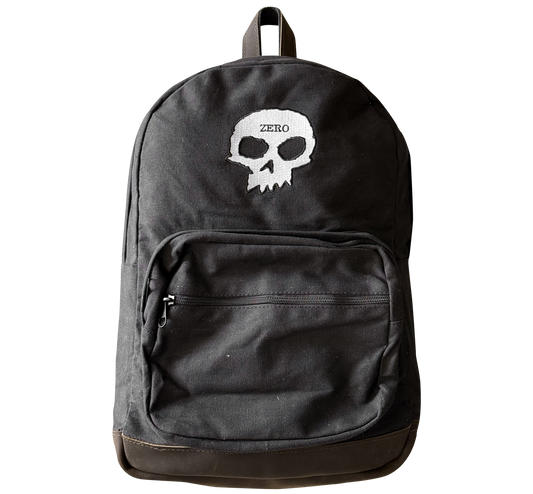 SINGLE SKULL - CANVAS BACKPACK