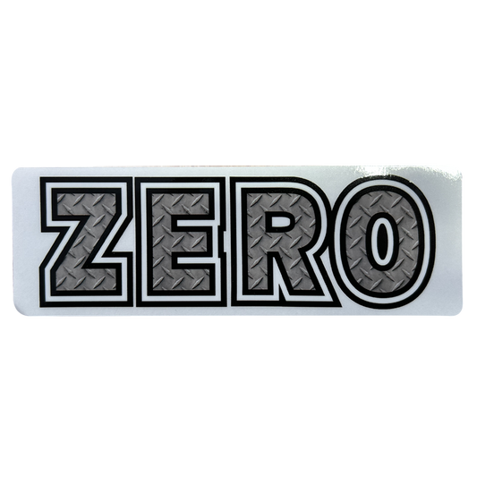 DIAMOND PLATE BOLD - STICKER