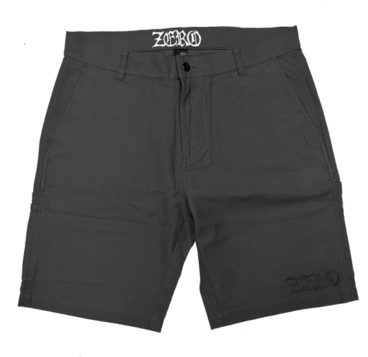 ZERO CANVAS UTILITY SHORT - BLACK