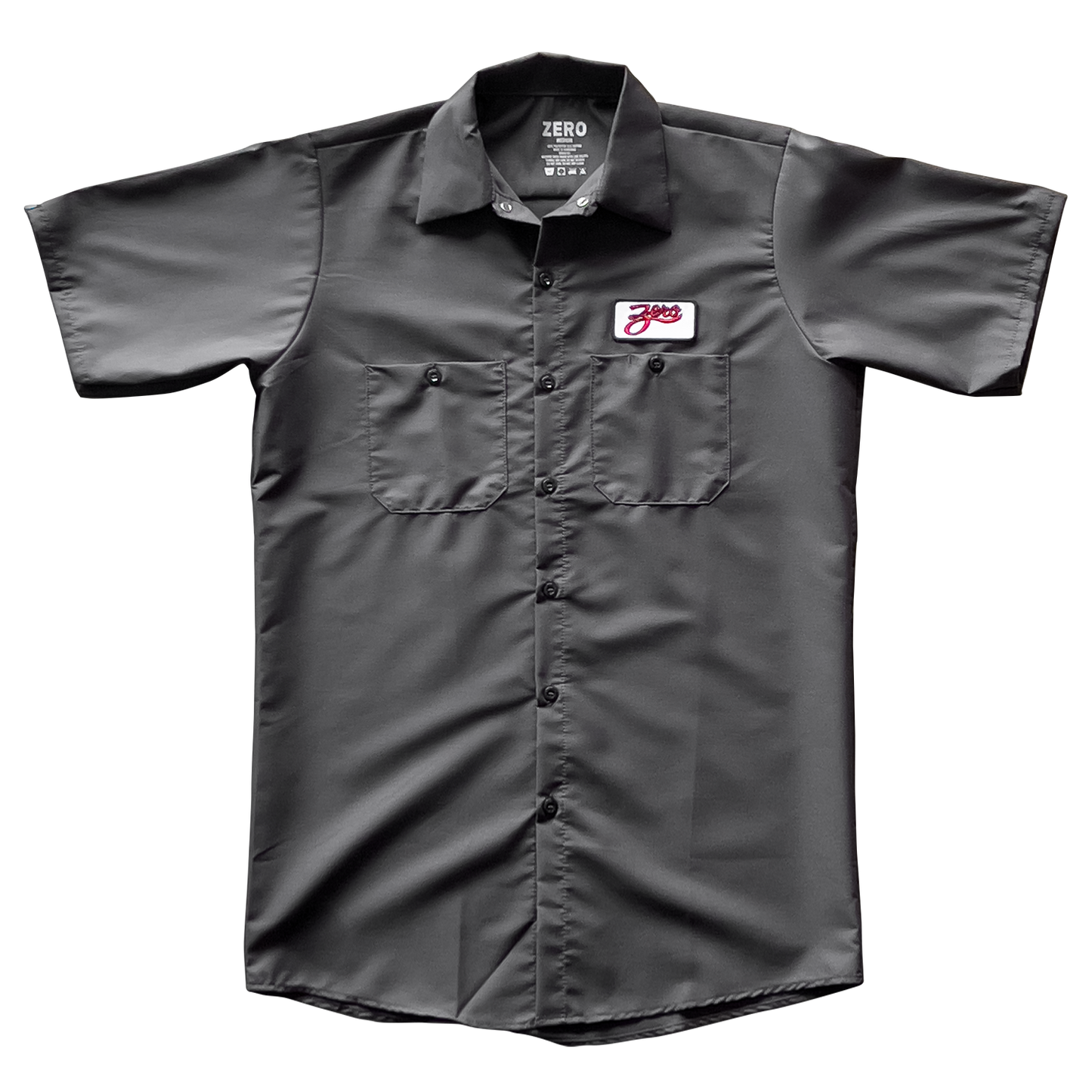 ZERO SOLID S/S WORK SHIRT