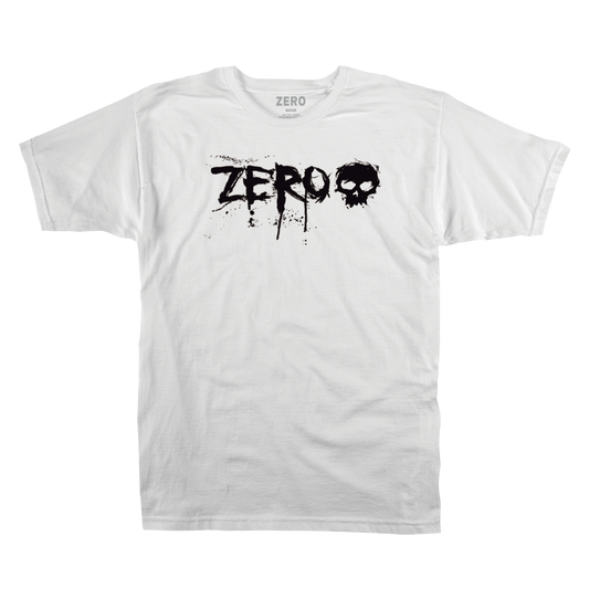 ZERO BLOOD S/S - WHITE/BLACK