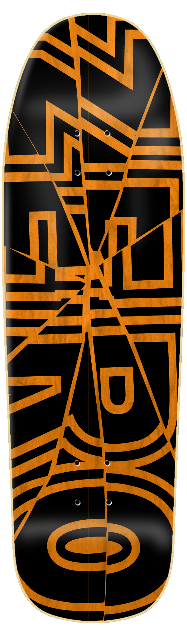 SHATTERED BOLD - ORANGE - SHAPED 9.5 - SMALL BATCH
