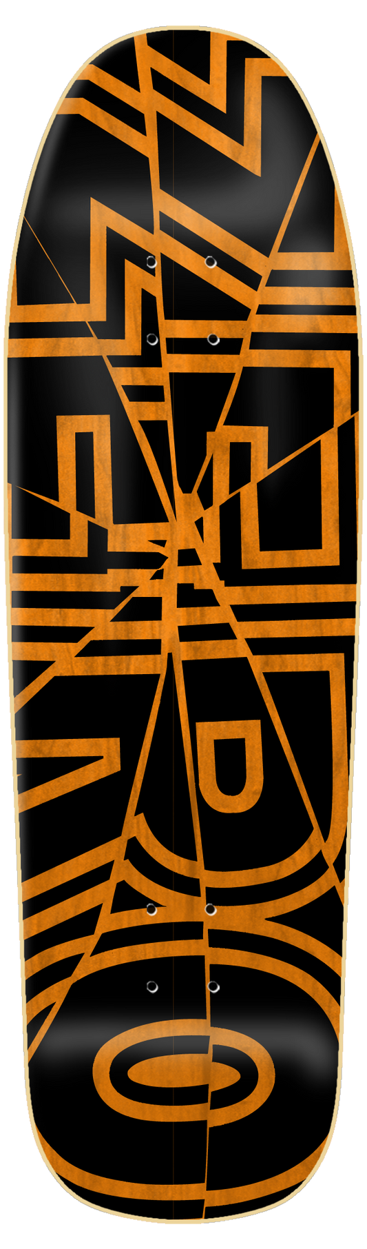 SHATTERED BOLD - ORANGE - SHAPED 9.5 - SMALL BATCH