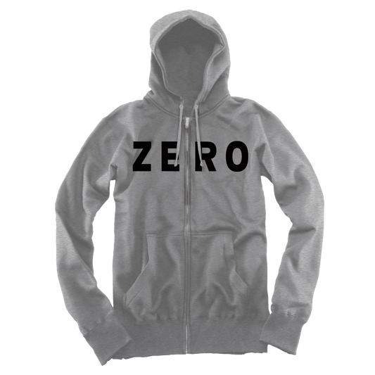 ARMY ZIP UP - HEATHER GREY/BLACK