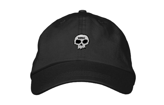 SINGLE SKULL - DAD HAT - BLACK