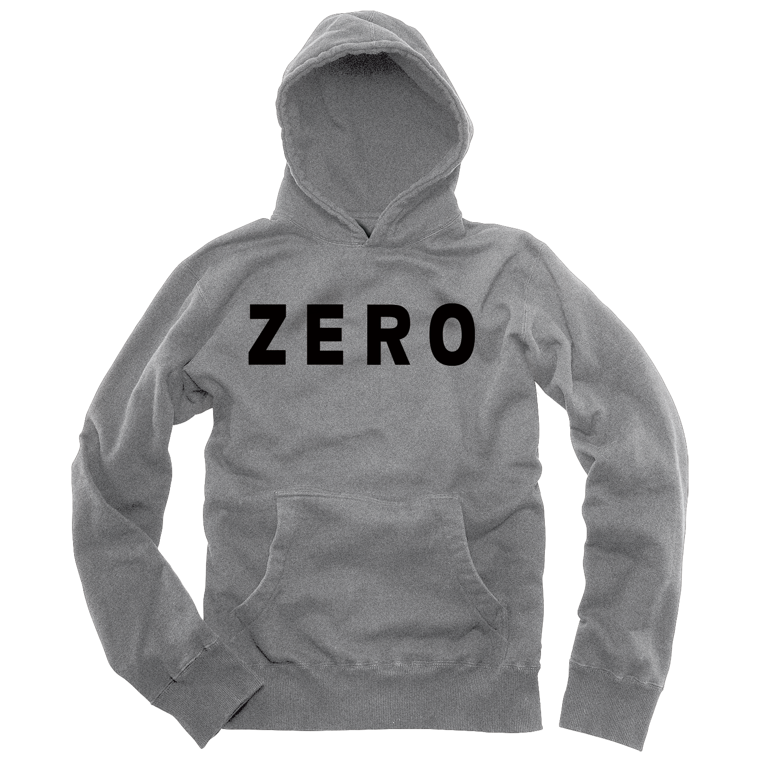 Zero Army gray and black fleece pullover