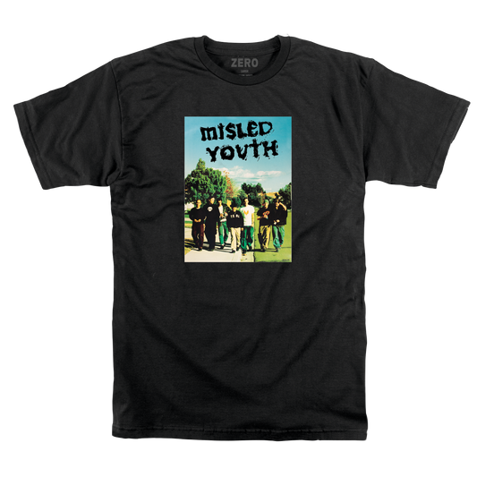 MISLED YOUTH COVER - S/S - BLACK