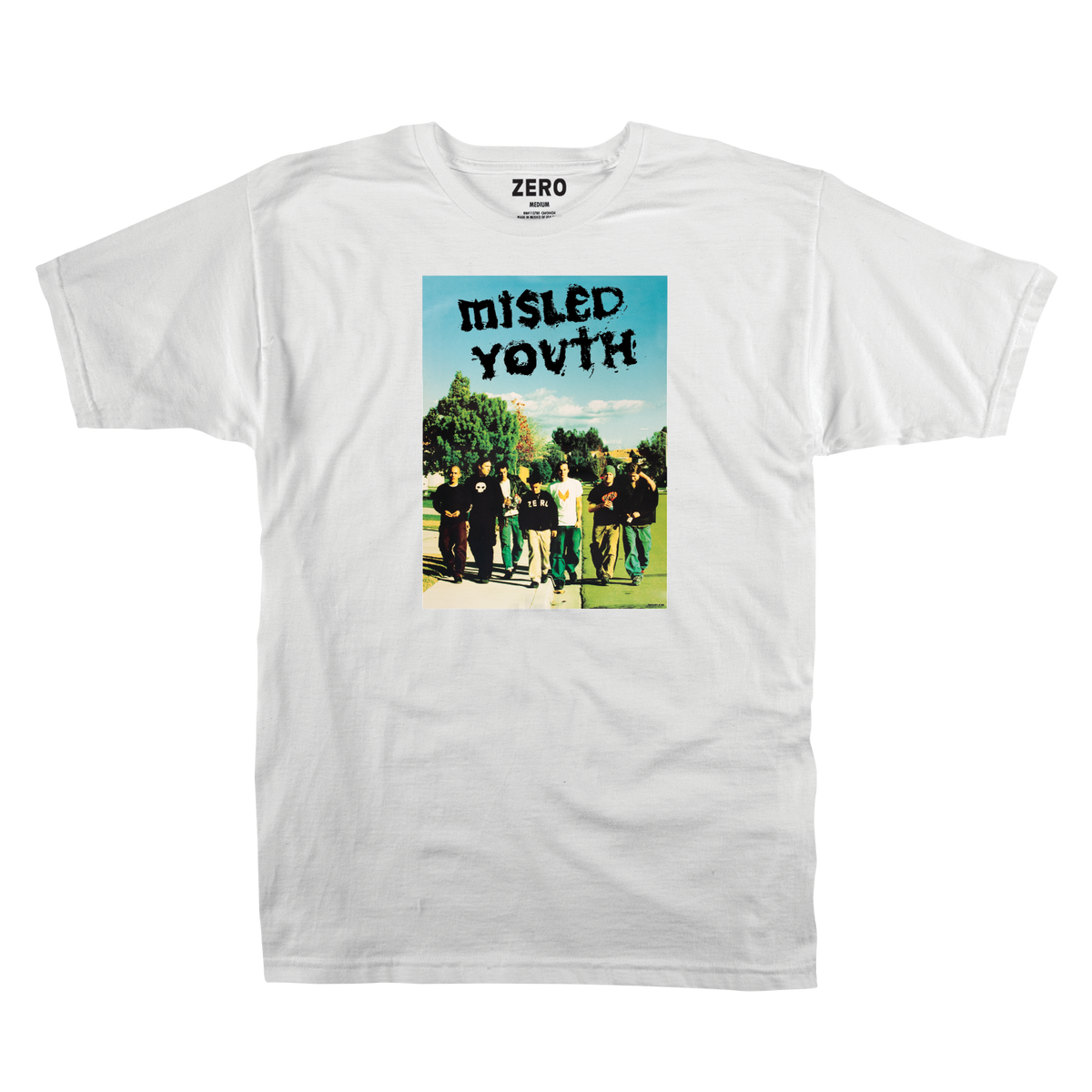 MISLED YOUTH COVER - S/S - WHITE