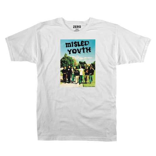 MISLED YOUTH COVER - S/S - WHITE