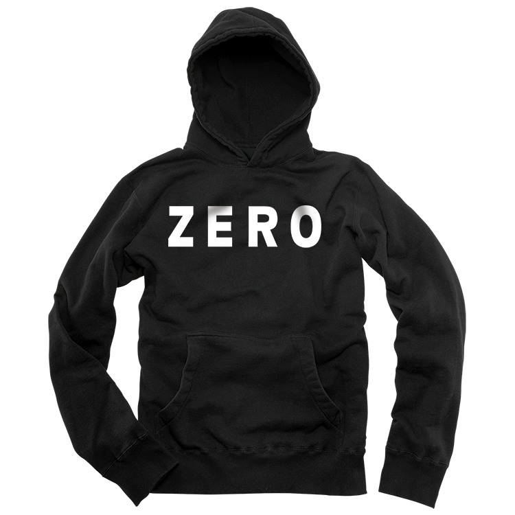 Zero Army black fleece pullover