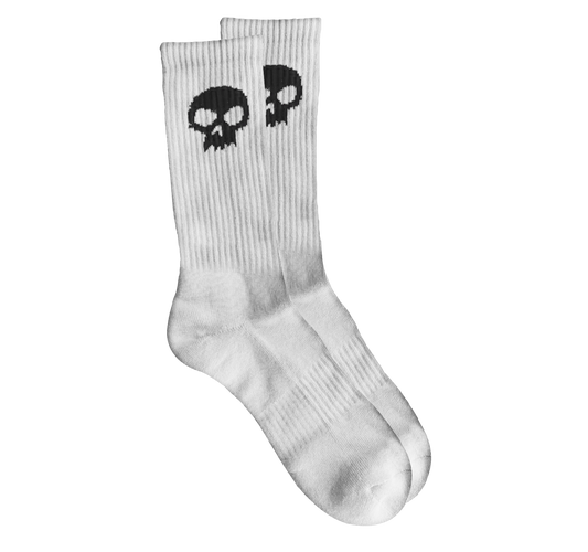 SKULL SOCKS- WHITE